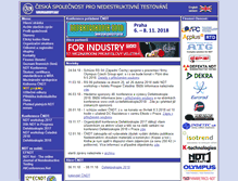 Tablet Screenshot of cndt.cz